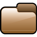 Folder Closed Brown icon
